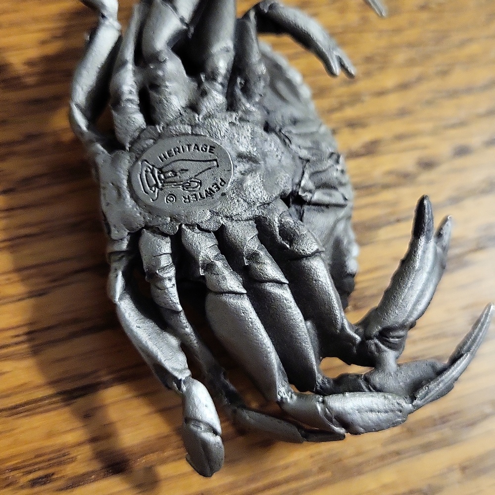 Heritage Pewter Crab - Picture 6 of 6